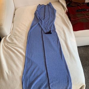 TL 180 blue long sleeve dress, size medium, never worn